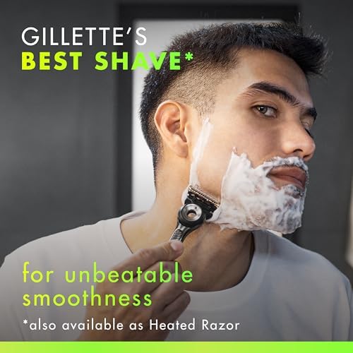 GilletteLabs Razor Blade Refills, Ultimate Precision Trimmer, 5 Bladed Refills, Compatible with Exfoliating Bar and Heated Razors, 9 Count