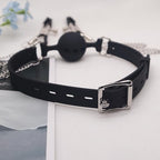 Nipple Rings with Chain Necklace Spike & Name Letter Choker Collar,Non Pierced Nipple Jewelry Body Chains for Men Women,Adjustable Fake Nipple Piercing