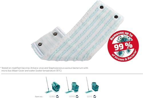 Leifheit Clean Twist Wiper Cover, X-Large, Micro Duo
