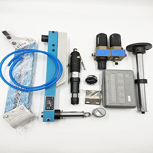 Pneumatic Tapping Machine, DEJUN 360° Multi-directions Pneumatic Air Tapper Drilling Machine Flexible Tapping Arm with 8pcs M3-M12 Collets