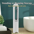Portable Mini Cleaning Mop, Mini Sponge Mop, Wet and Dry Use Cleaning System for Bathroom, Kitchen, Desktop, Glass, Living Room, Car (1 Sponge Head + 1 Squeeze Handle)