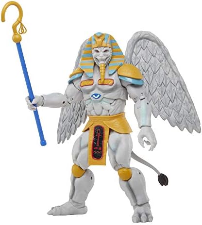 Power Rangers Lightning Collection Monsters Mighty Morphin King Sphinx 8-Inch Premium Collectible Action Figure Toy with Accessories