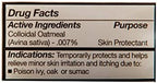 Grandma's Poison Ivy Soap Bar - 2.0 oz Itch Relief Wash with Jewelweed & Colloidal Oatmeal - 67012