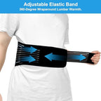 Back Support with Magnet, Tourmaline Magnetic Back Braces for Lower Back Pain Relief, Self Heating & Soothing Waist Band, Lumbar Support Belt for Herniated Disc/Sciatica(Medium)