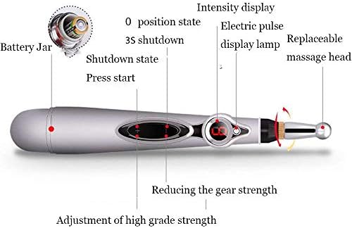 Electronic Acupuncture Pen, 3-in-1 Meridian Energy Pen for Pain Relief, Pain Relief Therapy, Electric Meridians Acupuncture Machine