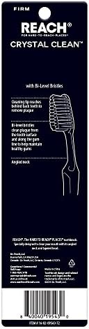 REACH Crystal Clean Value Count Toothbrushes, Firm, 2-Count