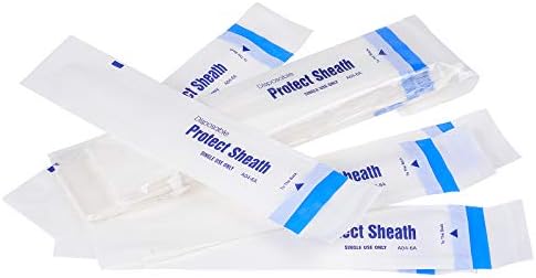 500 Pieces Intraoral Dental Camera Sleeve Sheath Cover for 5.0 Mega Pixels 6 LED