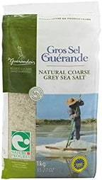 Le Guerandais Coarse Sea Salt In Bag 1 Kg (Pack of 3)