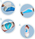 Kids Insoles for Children Shoes Flat Feet Care Orthopedic Insole Arch Support Silica Gel Pad Cushion Small - 3.3x1.7x0.1 in. Shoe Insoles for Kid 0~5 Years Shoe Inserts Insoles Shoe for Kids