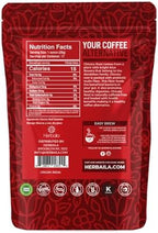 Herbaila Chicory Root Roasted Granules, 1 Pound, Chicory Coffee (Inulin, Prebiotic Dietary Fiber) Rich Flavor, Caffeine Free, Natural Tea and Coffee Substitute, Keto, Kosher