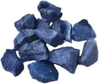 Blue Aventurines Raw Crystals, Large 1.25-2.0" Healing Crystals Natural Rough Stones Crystal for Tumbling, Cabbing, Fountain Rocks, Decoration, Polishing, Wire Wrapping, Wicca & Reiki