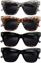 Eyekepper 4-Pack Bifocal Reading Glasses Women Large Frame Bifocal Readers