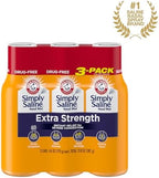 Simply Saline Extra Strength for Severe Congestion Relief Nasal Mist: 4.6oz 3-Pack