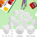 HOOTNEE 20pcs DIY Foam Strawberry Models for Painting and Crafting White Foam Fruit Shapes for Decoration and Creative Handicrafts