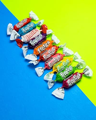 Fruities 10 Flavors - 2 LB Bulk Candy - Assorted Flavor - Fruit Chews - Gluten Free - Ultimate Variety - Taffies - Individually Wrapped Candy - Queen Jax