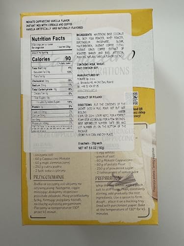 Mokate Cappuccino Vanilla (150g/5.3oz)