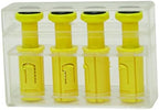 CanDo 10-3751-4 Digi-Flex Multi 4 Additional Finger Button with Box, X-Light, Yellow