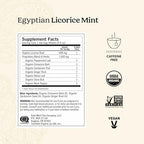 Yogi Tea Egyptian Licorice Mint Tea - 16 Tea Bags per Pack (4 Packs) - Caffeine-Free Organic Tea - Includes Peppermint Leaf, Licorice Root, Cinnamon Bark, Cardamom Pod, Ginger Root & More