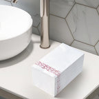 Vplus 400 Pack Paper Napkins Guest Towels Disposable Premium Quality 3-ply Dinner Napkins Disposable Soft, Absorbent, Party Napkins Wedding Napkins for Kitchen, Parties, Dinners or Events(rose gold)