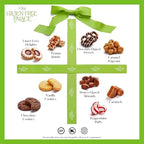 Gluten Free Palace Gift Basket Tower – Premium Gift Basket for Mother's Day – 6‑Tier Elegant Gluten Free Cookie Treat Tower for Families – Gourmet Kosher Gift Tower for Mom, Adults, Corporate, & Friends.