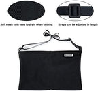 Adjustable Mastectomy Drain Holder Drainage Pouch with Shower Bag for Breast Surgery Mastectomy Breast Reduction Augmentation Post-Surgery Recovery Support Patient Care Kit (Black)
