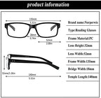 NORPERWIS Reading Glasses 5 Pairs Quality Readers Spring Hinge Glasses for Reading for Men and Women (5 Pack Mix Color -2, 1.75)