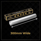 LuxLiv® Aluminum Foil Heavy Duty – 12 inches(30cm) wide x 164 ft.(50m) Length (each roll), 20 Microns Thick (Pack of 2) - Commercial Grade & Extra Thick, Strong Enough for Food Service Industry