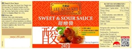 Lee Kum Kee Sauce Sweet and Sour, 8.5 oz