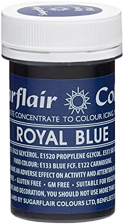 Sugarflair Spectral Edible Food Colouring Colour Paste Icing 25G - Royal Blue