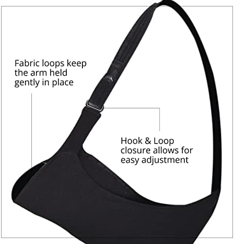 Brownmed - Joslin Sling Ultimate Arm Sling - Arm Sling for Men & Women to Support Shoulder, Elbow, or Wrist Injury - Arm Immobilizer, Shoulder Stabilizer & Rotator Cuff Support - Pro 3 XL