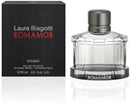 Romamor Uomo by Laura Biagiotti for Men - 2.5 oz EDT Spray