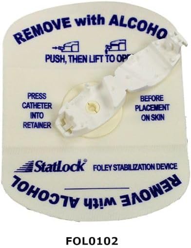 Venetec StatLock Foley Cath Securement Device with Tricot Anchor, FoL0102 1 Piece-Set
