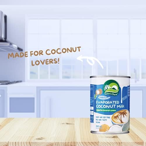 Nature's Charm Evaporated Coconut Milk (3 Pack, Total of 36.6fl.oz)