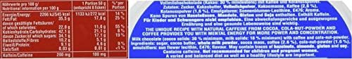 Dark Chocolate and Milk Chocolate SCHO-KA-KOLA with natural Caffeine from Cocoa, Cola-Nut-Powder and Coffee 2 tins x 100 g/Germany