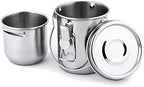 Tosnail Stainless Steel Leak-Proof Paint Brush Washer with Removable Filter Screen - Small