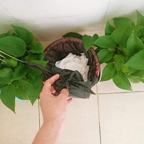 Sanitary Napkin Disposal Bags, 400 PCS Personal Disposal Bags for Women Trash Bags with Handle for Feminine Hygiene Product - Black