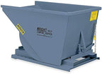 Mccullough Wright Medium-Duty Hoppers - -1/8" (11-Gauge) Sides With -3/16" (7-Gauge) Base - 1-Cu. Yd. Capacity - Gray - Gray