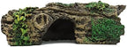 JIH Aquarium Decorations Resin Hollow Tree Trunk Ornament, Bettas House Cave Wood House Decor for Fish Tank (HS-SP207)