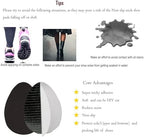Non-Slip Shoes Pads Sole Protectors Adhesive, High Heels Anti-Slip Shoe Grips (Black 4pairs)