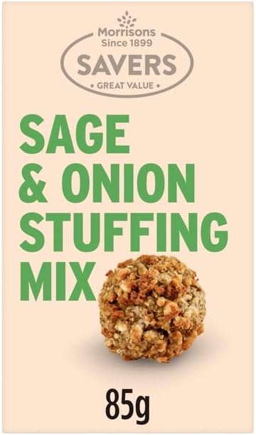 Sage & Onion Stuffing Mix 85g- Pack of 6 Morrisons Foods