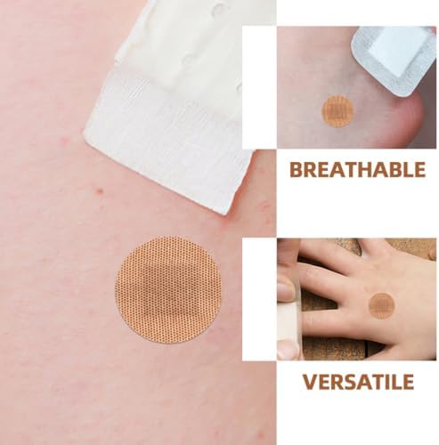 100pcs Elastic Fabric Adhesive Bandages 25mm Breathable Knuckle Finger Wound Protective Stickers for First Aid and Skin Care
