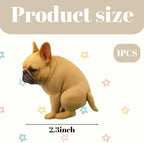 Dog Butt Toothpaste Dispenser, Funny Toothpaste Topper for Daily Brushing Motivation, Novelty Bathroom Gadget with Toothpaste Cap Dispenser Design, Portable Dog-Themed Toothpaste Cover