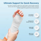 Primacare IS-5236 36" Padded Aluminum Splint for Hands, Legs, Fractured Limbs, Nose, Ankle or Braces, Universal Waterproof Medical Tactical Splints for First Aid and Emergency Support, Orange