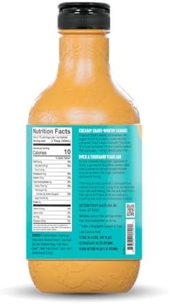 Lakanto Sugar Free Caramel Sauce - Perfect Topping for Brownies, Ice Cream, Milkshake, Smoothies, Coffee, Desserts, Monk Fruit Sweetener with Erythritol, Low Carb, Vegan, Keto Friendly (16 Fl Oz)