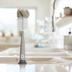 Munchkin® Sponge™ Bottle Brush, Modern Design, 2 Pack, Grey
