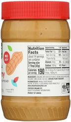 365 by Whole Foods Market, Organic Creamy Peanut Butter Spread, No Stir, 16 Ounce