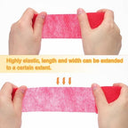 uxcell Adhesive Elastic Tape Elastic Bandage, Sports Elastic Wrap Flexible Stretch Athletic Wrist Tape