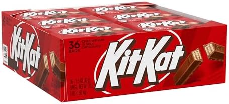 KIT KAT Milk Chocolate Wafer Candy Bars, 1.5 oz (36 Count)