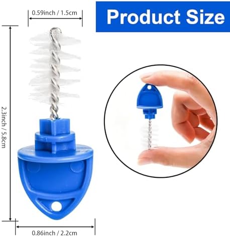 Bekith 50 Pack Beer Tap Plug Brush, Draft Beer Tap Plugs Faucet Plug Cleaning Brush for Restaurant Home Party Bar
