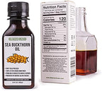 2 Pack - Siberian Sea Buckthorn Seed Oil | 100% Natural Extra Virgin Cold Pressed 2x100 ml / 6.8 fl oz (2 bottles) | Unrefined Raw No-GMO Vegan | Premium Food Grade | Cooking, Salads or Skin Care